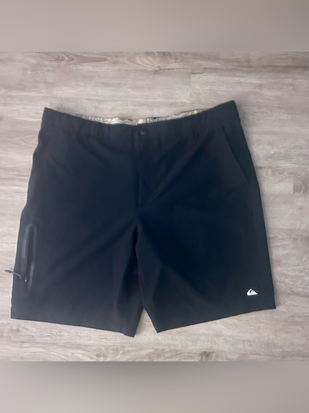 Quiksilver Black Amphibian Hybrid Shorts Size 38